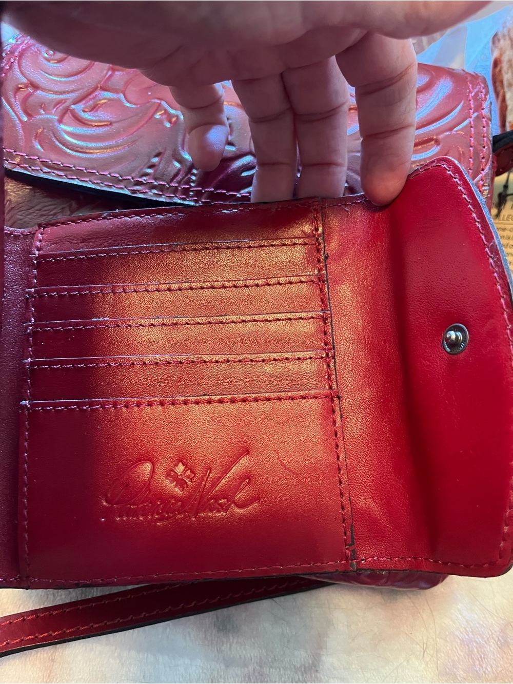 Patricia Nash Balluri Crossbody Bag and Wallet NWT - Picture 10 of 10
